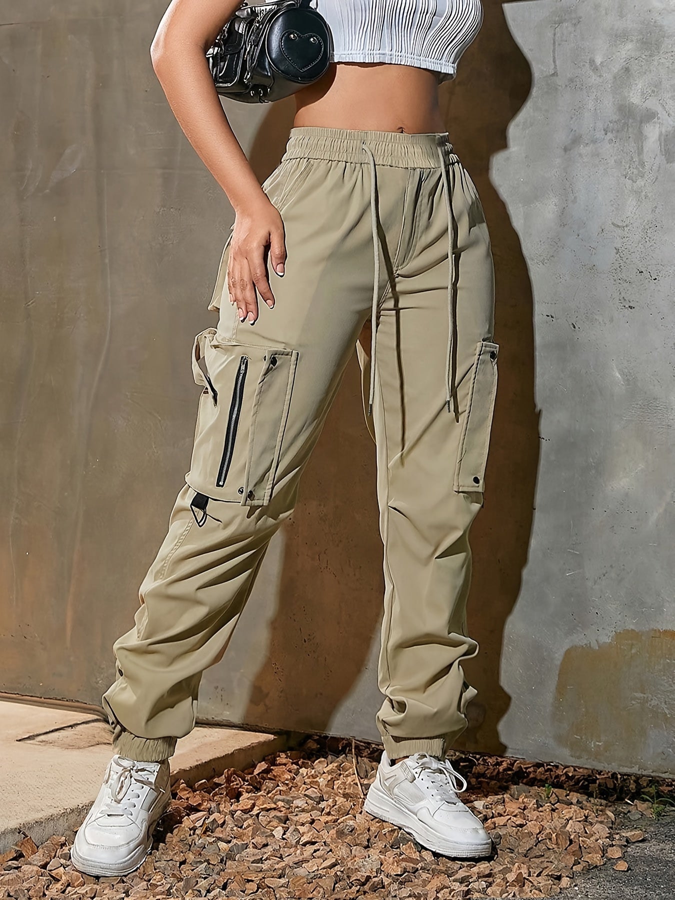 Léa | Pantalon Cargo Actif