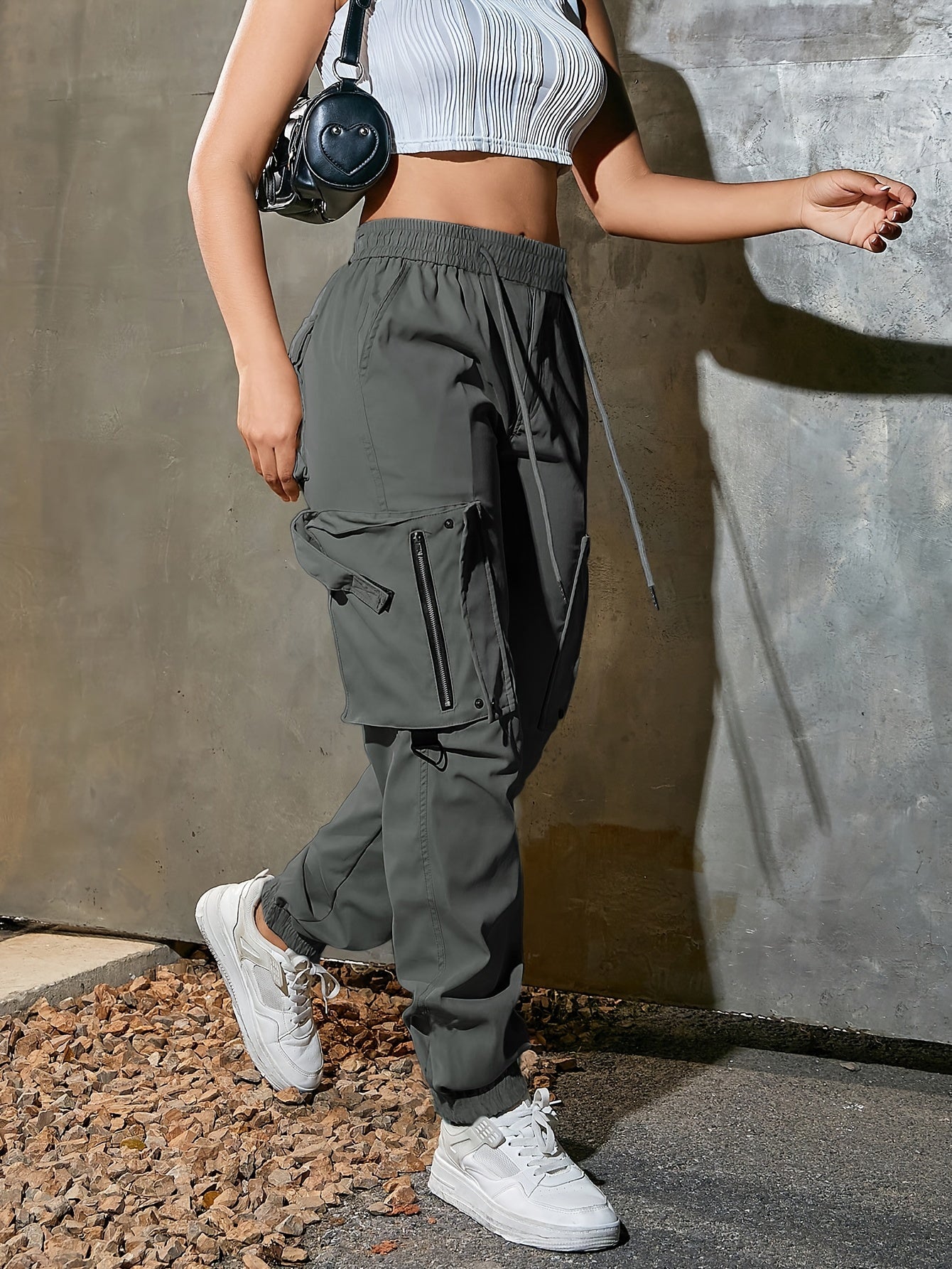 Léa | Pantalon Cargo Actif