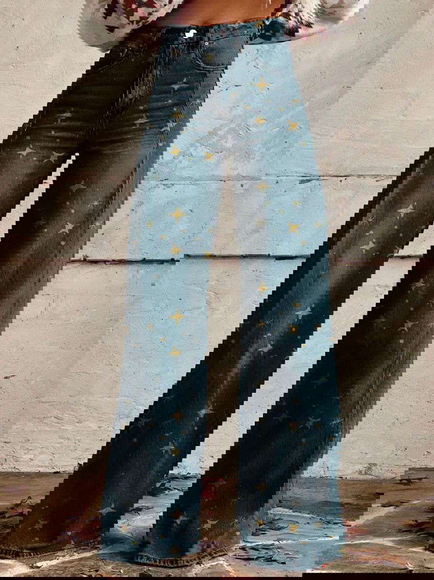 EM - Pantalon bohème vintage