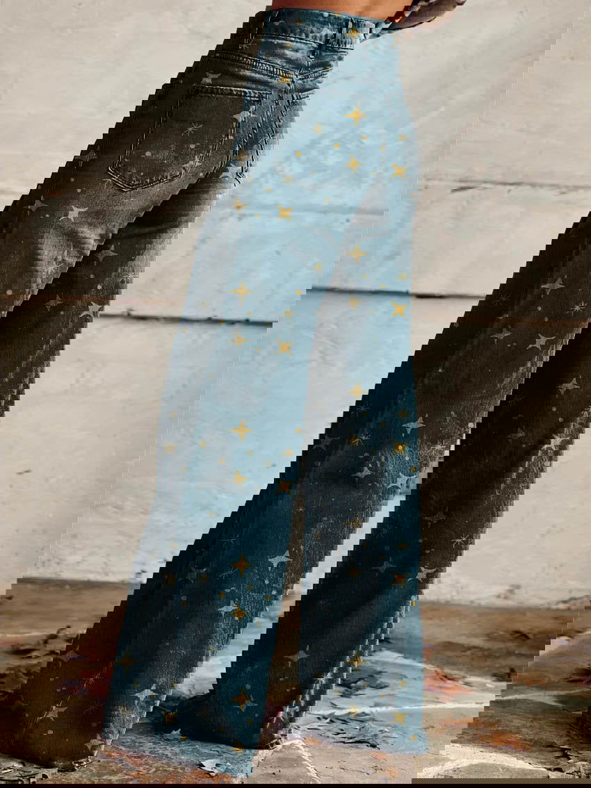 EM - Pantalon bohème vintage