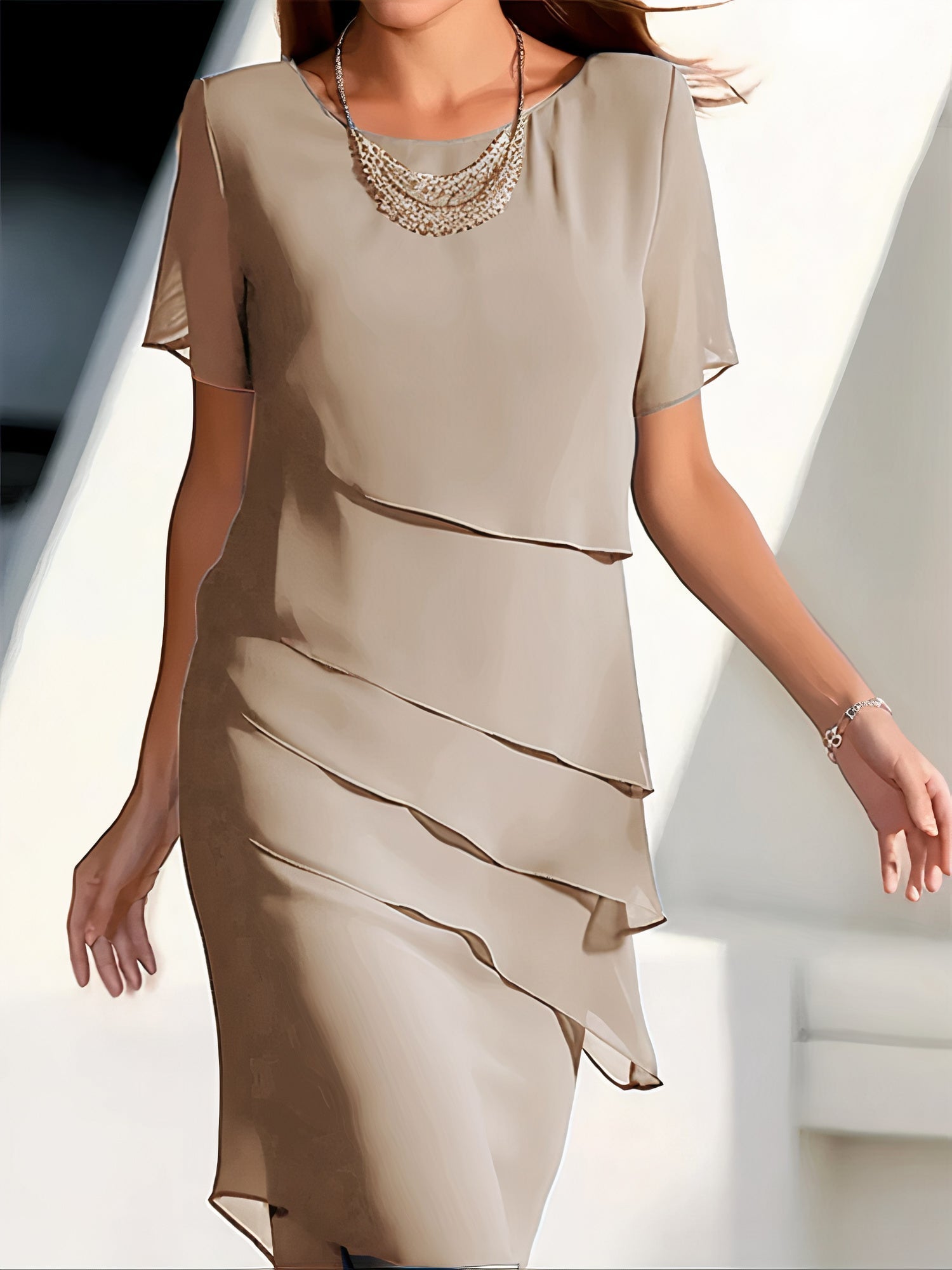 Sylou™ | Robe en Mousseline Élégante Daphné