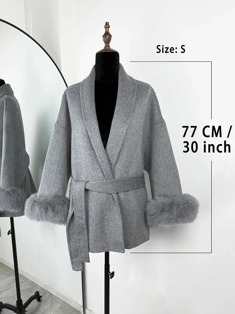 Sylou™ | Veste Élégante Ceinturée