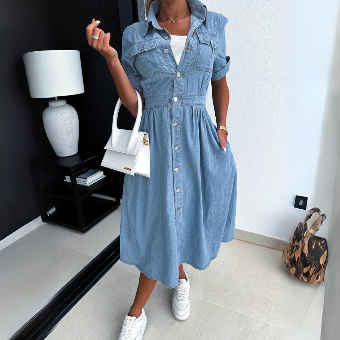 Sylou™ | Robe en Jean Marisse