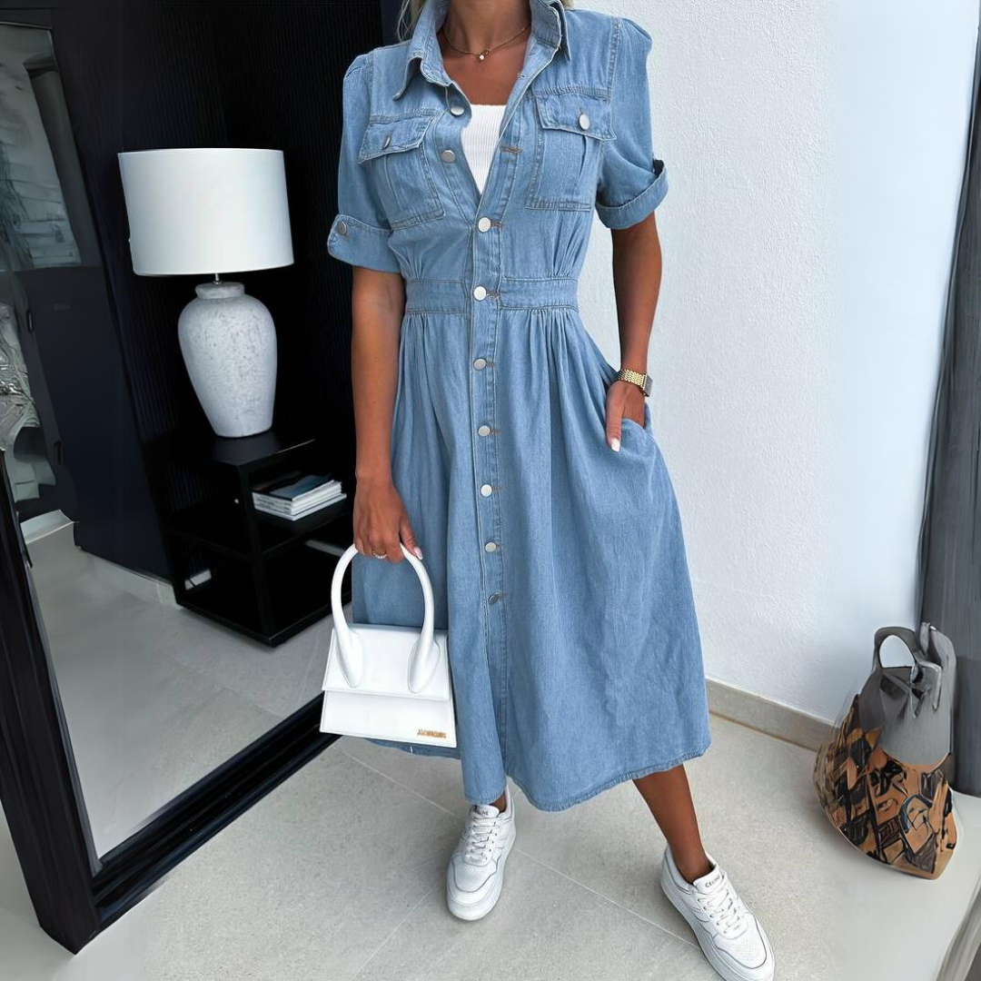 Sylou™ | Robe en Jean Marisse