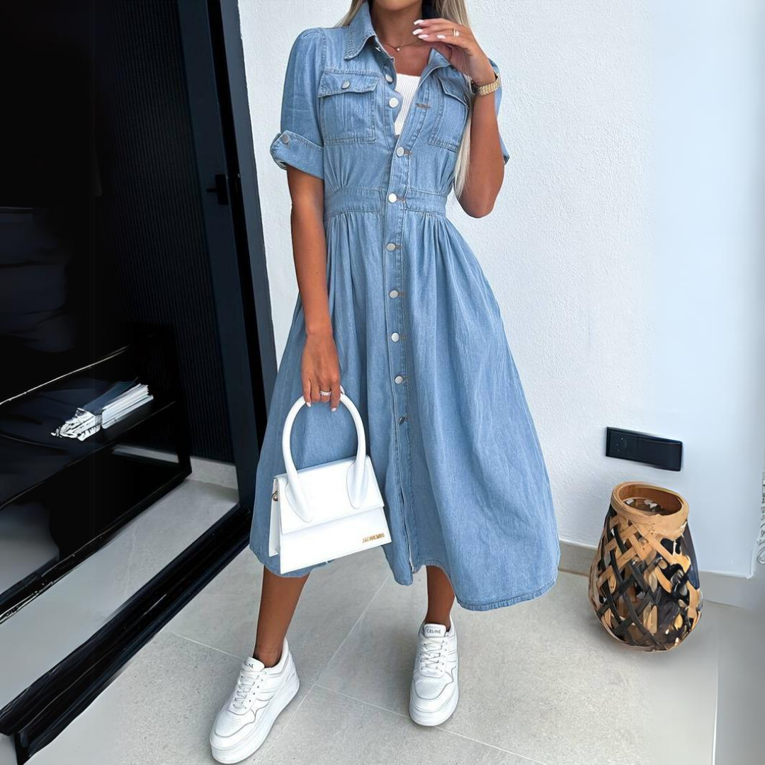 Sylou™ | Robe en Jean Marisse
