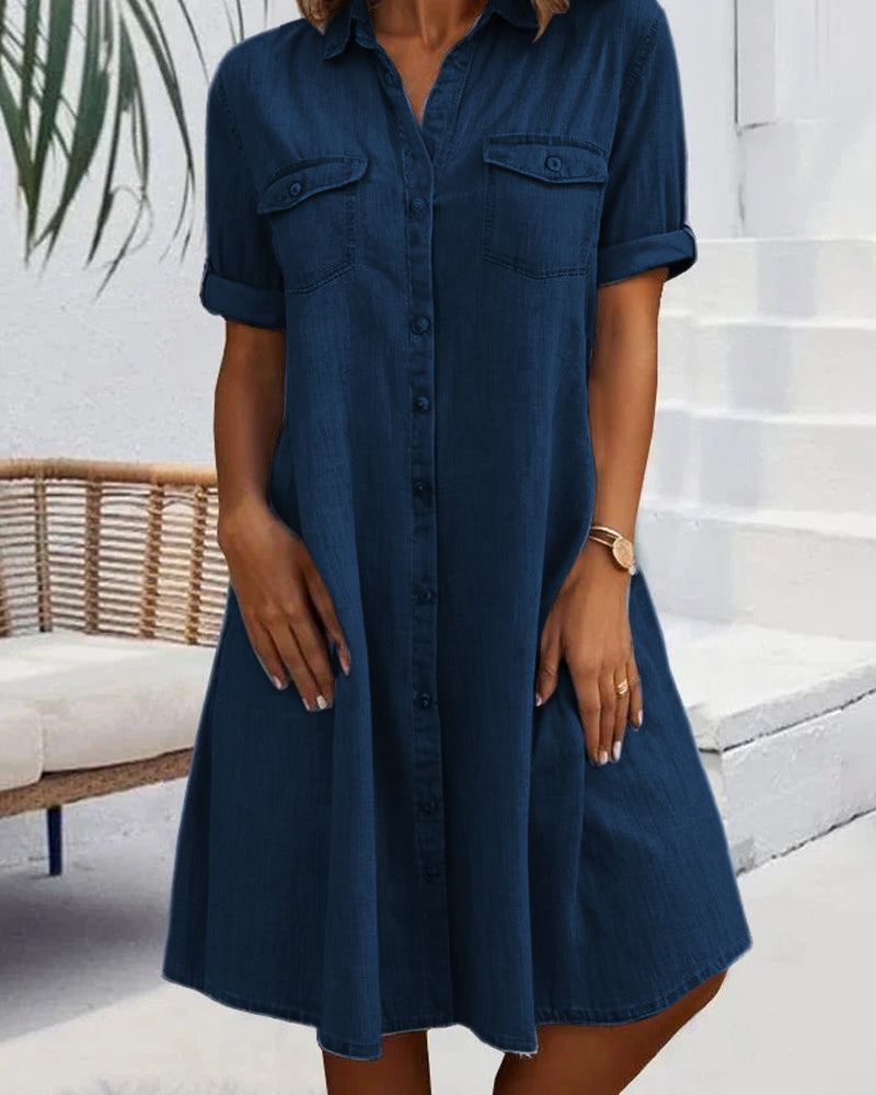 Sylou™ | Robe-Chemise Léonie