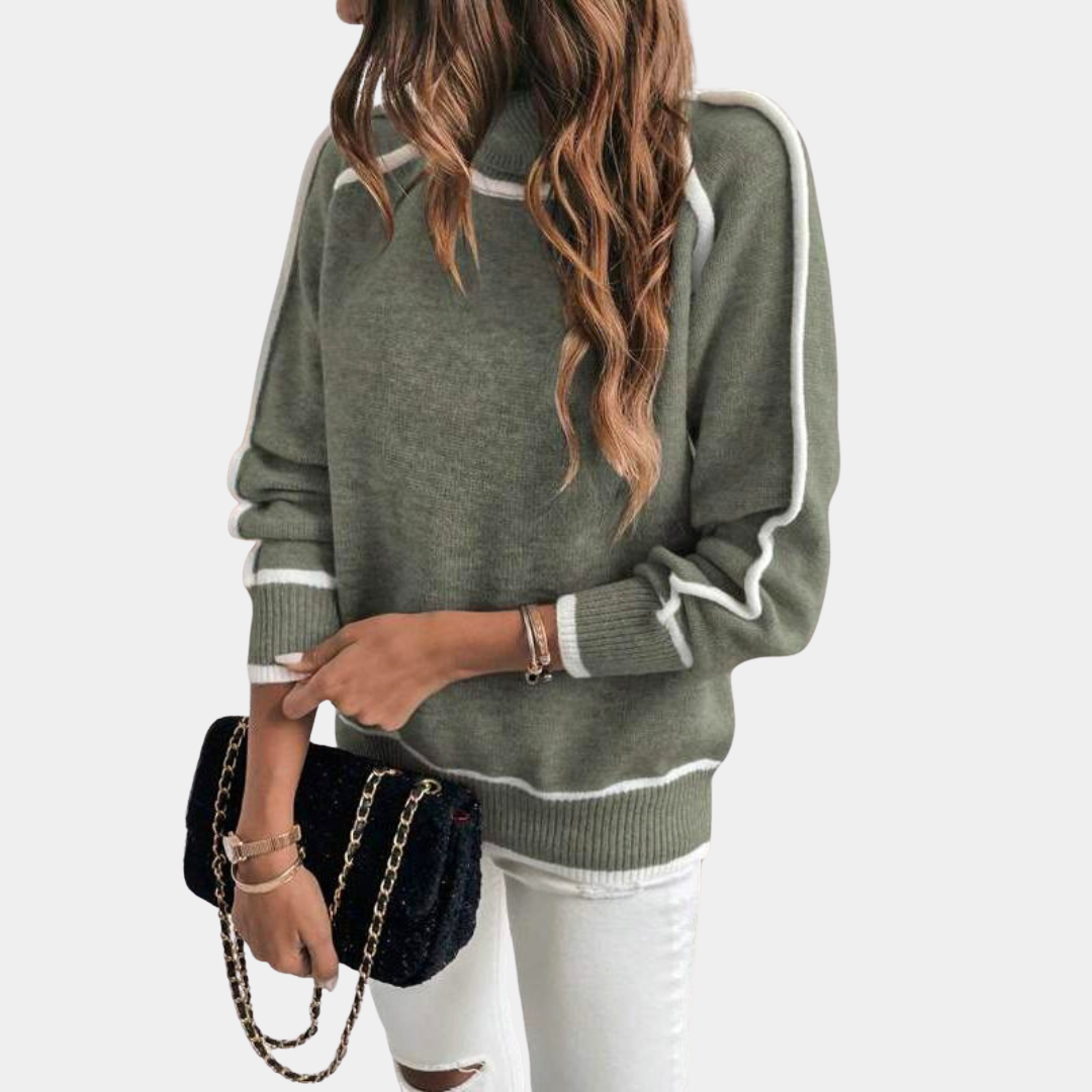 Sylou™ | Pull à Col Roulé Élégant Mila