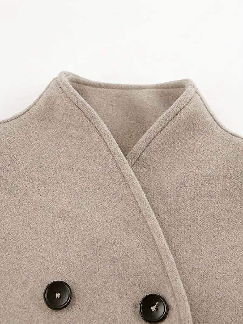 Sylou™ | Manteau Court Laine