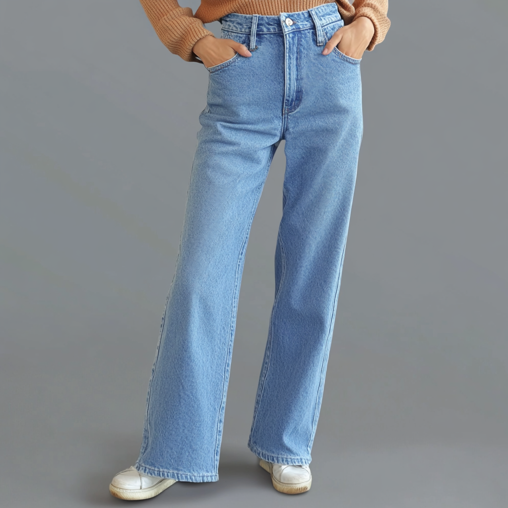 Sylou™ | Jean Droit Élégance