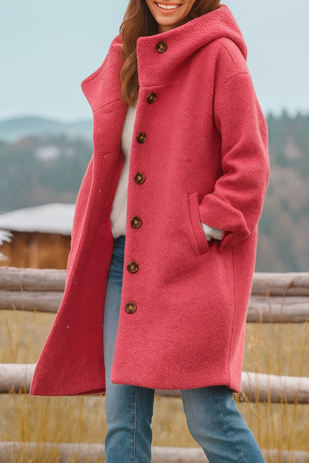 Sylou™ | Manteau Douillet Mi-Long