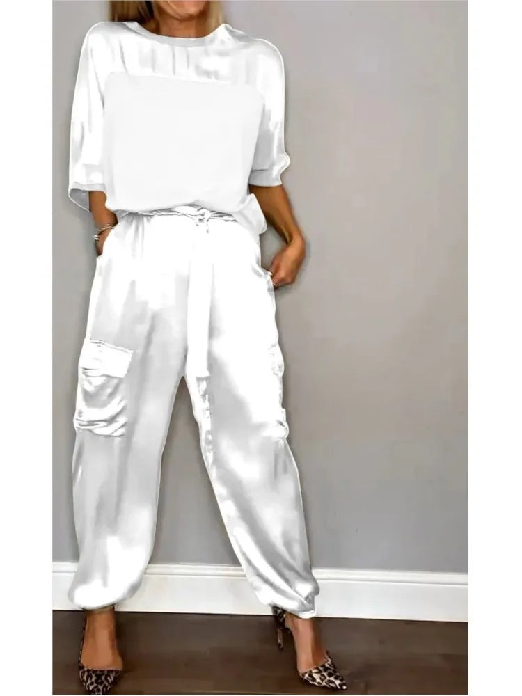 Sylou™ | Ensemble Satin Élégant