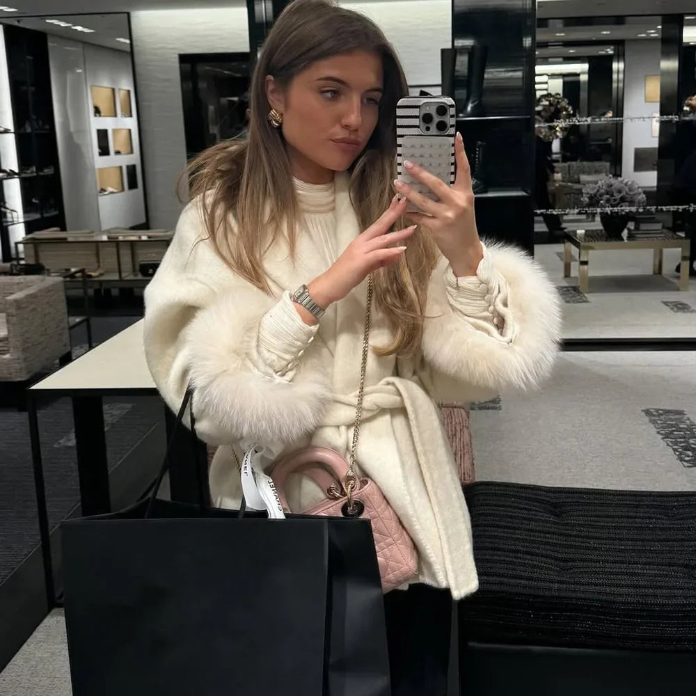 Sylou™ | Veste Élégante Ceinturée