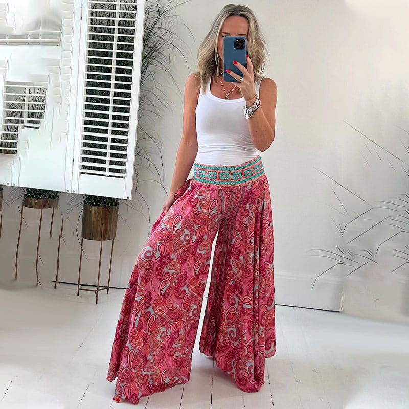 Solea | Pantalon Palazzo Bohème